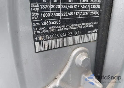 2006 Mercedes-Benz R 350 4Matic from USA, damaged, VIN 4JGCB65E96A023581